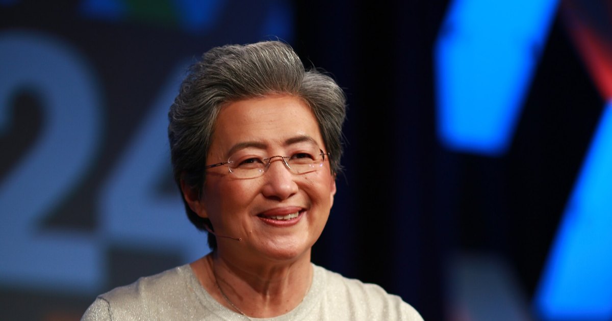 리사 수 AMD 회장 겸 CEO. 2024년 SXSW 무대에서.