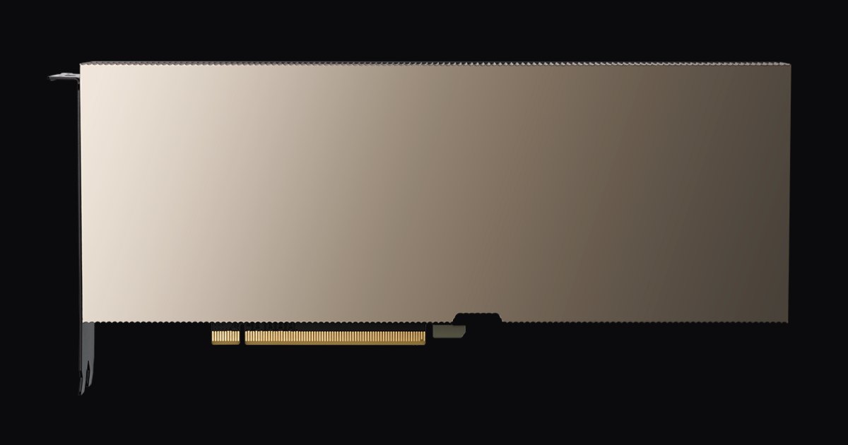 NVIDIA A100 데이터센터 GPU 가속기입니다. 암호화된 추천 추론을 4분에서 0.56초로 끌어내린 마지막 400배는 알고리즘이 아니라 이런 하드웨어에서 나왔습니다.